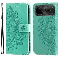 Mtp Products Huawei Nova 15 Pro/15 Ultra Mandala Series Lommebok-deksel - Grønn