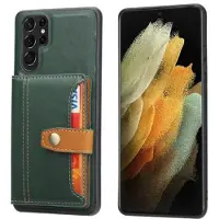 Mtp Products Samsung Galaxy S25 Ultra Retro Style Deksel med Lommebok - Grønn