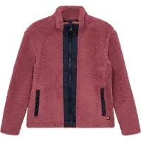 Lego Wear Fleecejakke - Teddy - LWSaku 206 - Mørkrosa - - 5 år (110) - Fleecejakke