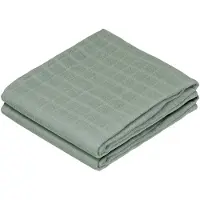 Cam Cam Stoffklutene - 70x70 cm - 2-pack - Eføy Green - - OneSize - Gulpeklut