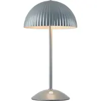 Markslöjd Bordlampe Zin, grå, jern, høyde 35,5 cm, G9
