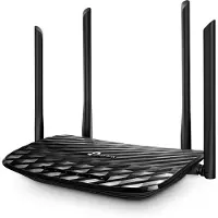 TP-LINK Archer A6 - Trådløs ruter 4-portssvitsj - 1GbE - Wi-Fi 5 - Dobbeltbånd