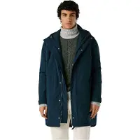 Pepe Jeans for man. PM4027172 Parka Jansen navy (S), Casual, Polyester