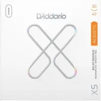 Daddario XSABR1047 XS 80/20 Bronze Coated Acoustic Extra Light 10-47