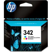 HP 342 - 5 ml - farge (cyan, magenta, gul) - original - blekkpatron - for Officejet 63XX Photosmart 2575, 7850, C3185, C4170, C4194, D5345, D5360, D5363, D5368