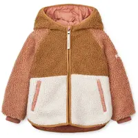 Liewood Termo/Fleecejakke - Jackson - Vendbar - Toscana Rose Mix - - 1 år (80) - Termoklær