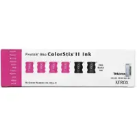 Xerox Fargestix 5 st magenta + 2 st sort 7.000 sider