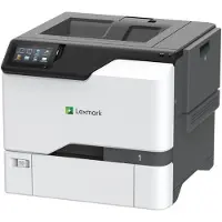 Lexmark CS730de - Skriver - farge - Dupleks - laser - A4/Legal - 1200 x 1200 dpi inntil 40 spm (mono) / inntil 40 spm (farge) - kapasitet: 650 ark - USB 2.0, USB 2.0 vert, Gigabit LAN