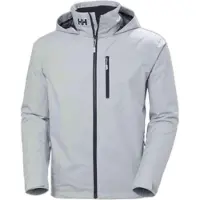 Helly Hansen for man. 34442 Sailing jacket with hood and grey midlayer (L), Casual, Polyester, Long sleeve