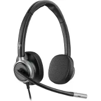 HP Poly Mission 625 on-ear-headset stereo USB-C/A kablet, svart