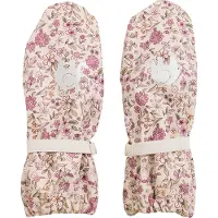 CeLaVi Votter - PU - Misty Rose m. Blomster - - 4-6 år (104-116) - Votter