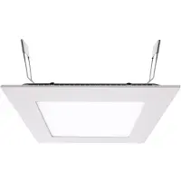 Deko-light 565158 LED-panel kvadrat 15 LED innfelt lysarmatur EEK: F (A-G) LED (RGB) innebygd 13 W signalhvit (RAL 9003)