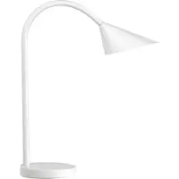 Unilux SOL, Hvit, Elastomer, Metall, Plast, Kontor, 1 ampuller, 4 W, LED