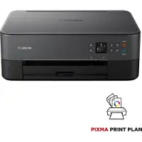 Canon PIXMA TS5350i - Multifunksjonsskriver - farge - ink-jet - A4 (210 x 297 mm), Legal (216 x 356 mm) (original) - A4/Legal (medie) - opp til 13 ipm (trykking) - 200 ark - USB 2.0, Wi-Fi(n) - svart