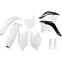 Ufo Kawasaki Kxf 250 2006-2006 Kakit204f-047 Fork Protectors & Plastsett