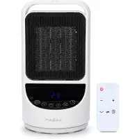 Nedis Htfa22wtw Svingende Keramisk Varmeapparat 1500w