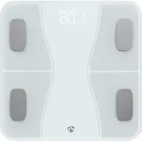 Nedis Smartlife helsevekt med Bluetooth og 16 målefunksjoner