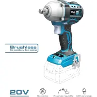 Koma Tools 08392 20v 450nm Slagskrutrekker Uten Batteri