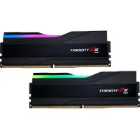G.Skill Trident Z5 RGB - DDR5 - sett - 48 GB: 2 x 24 GB - DIMM 288-pin - 6000 MHz / PC5-48000 - CL40 - 1.35 V - ikke-bufret - on-die ECC - matt svart