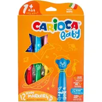 Carioca Baby Tusjer - 12 stk. - Flerfarget - - OneSize - Tusj