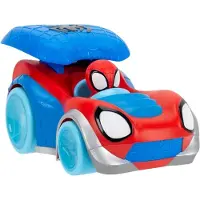 Spidey and his Amazing Friends Kjøretøy m. Lys - 18 cm - Power Nettrailer - - OneSize - Bil