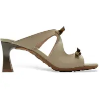 Hispanitas for woman. BHV264701 Beige pink sandals (41), Leather, 5 to 8 cm, None, Casual
