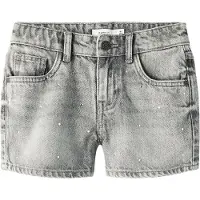 Name it Shorts - NkfRose - Light Grey Denim - - 7 år (122) - Shorts