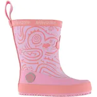 Affenzahn Gummistøvler - Plysj Unicorn - Barfot - Rosa - - 27 - Gummistøvler