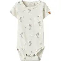 Lil´ Atelier Lil' Atelier Body k/e - Slim - NbmGayo - Coconut Melk - - 68 - Kortermet body