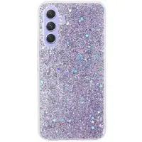 Mtp Products Samsung Galaxy S26 Glitter Flakes TPU-deksel - Lilla
