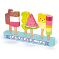 Tender Leaf Toys Treleker - Iskrembutikk - 7 Deler - - OneSize - Lekemat