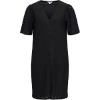 Object Laila 2/4 Re V-neck Kort Ermet Kort Kjole