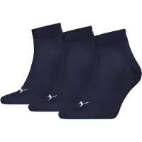 Puma Quarter Socks Unisex (3-Pack), Clothing, Navy, 47-49