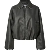 Pieces Pcgiselle Vask Coated Bomberjakke