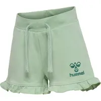Hummel Shorts - hmlTalya Ruffle - Silt Green - - 56 - Shorts
