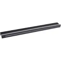 LINDBY taklampe Benario, svart, aluminium, 80 cm