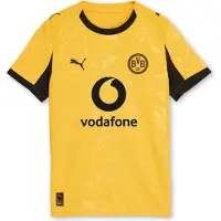 Puma Borussia Dortmund 25/26 Cup Jersey Youth, Clothing, Yellow Sizzle/Black, 5-6Y