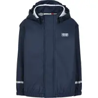 Lego Wear Regntøy m. Seler - PU - LWJivan - Dark Navy - - 4 år (104) - Regntøy
