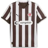 Puma FC St. Pauli 25/26 Home Jersey Men, Sport, Espresso Brown/White, 3XL