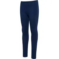Hummel Leggings - hmlJr Base - Dress Blue - - 4 år (104) - Leggings