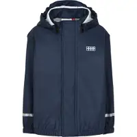 Lego Wear Regntøy m. Seler - PU - LWJivan - Dark Navy - - 2 år (92) - Regntøy