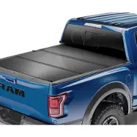 Vevor tredelt lasteplantrekk, kompatibel med 1999-2024 Ford F-250 F-350 Super Duty, Styleside 6,75' (81", 82") lasteplan, passer 6,7' x 5,4'/6,8' x 5,6' innvendig lasteplan, 400 lbs lastekapasitet, sv