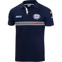 Sparco Replica Martini-r Kortermet Poloskjorte