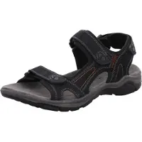 Rohde fleksibel herresandal - Svart - Sandaler