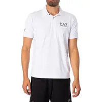 Emporio Armani for man. 8NPF23_PJEMZ Polo Sport Ventus 7 white (XXL), Casual, Polyester, Short sleeve
