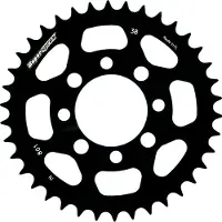Supersprox Steel Kawasaki 420x38 Rfe801x38blk Bakre Tannhjul