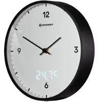 Bresser Mytime Ledsec Veggklokke
