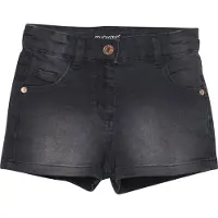 Minymo Shorts - Strekk - Grey Black - - 4 år (104) - Shorts