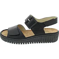 Waldlaufer klassisk damesandal - Svart - Sandaler