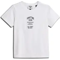 SOMETIME SOON Dimas T-Shirt S/S Bright White (152 / 12 år)